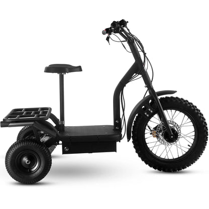 MotoTec 48V 1200W Electric Trike – Powerful Three-Wheel Scooter for All Terrains