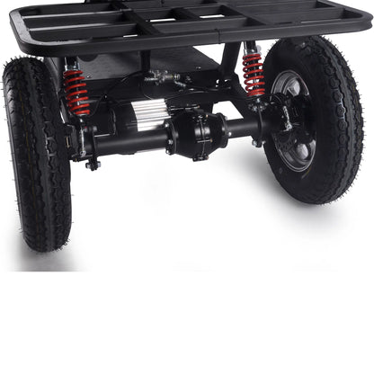 Color - Black - MotoTec Electric Trike 60V 1800W