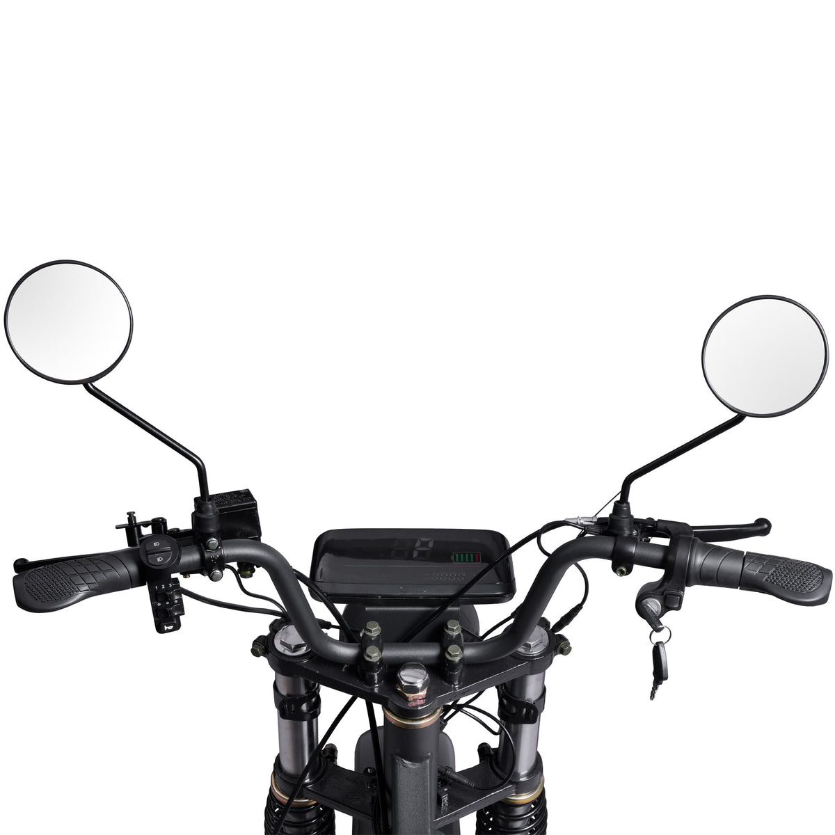 MotoTec Electric Trike 60V 2500W Black - Detail View 8