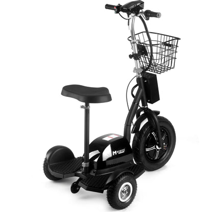Color - Black - MotoTec Electric Trike 48V 500W