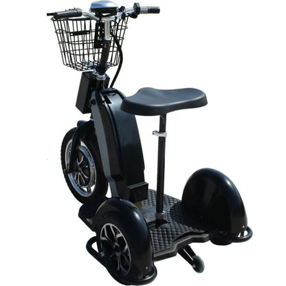 Color - Black - MotoTec Electric Trike 48V 800W