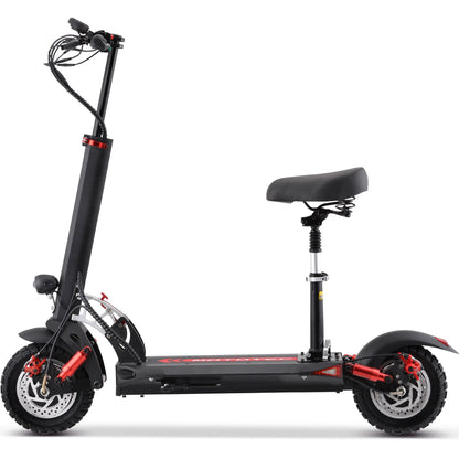 Color: Black - MotoTec Thor 60v 2400w Lithium Electric Scooter