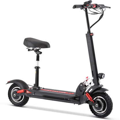 Color: Black - MotoTec Thor 60v 2400w Lithium Electric Scooter