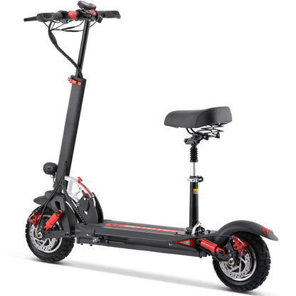 Color: Black - MotoTec Thor 60v 2400w Lithium Electric Scooter
