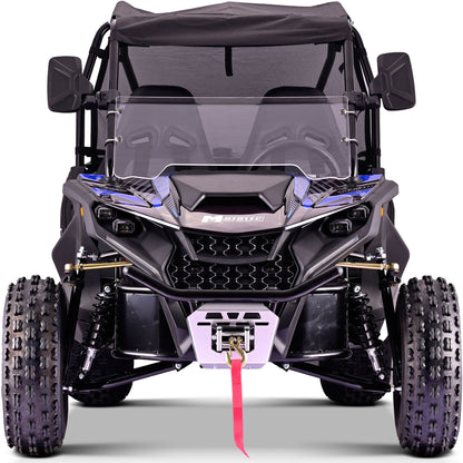 MotoTec Titan 200cc 4-Stroke Gas UTV - Blue