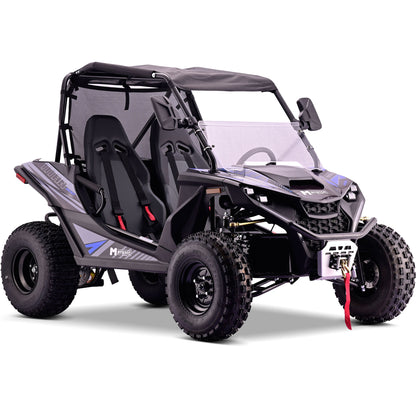 MotoTec Titan 200cc 4-Stroke Gas UTV - Blue