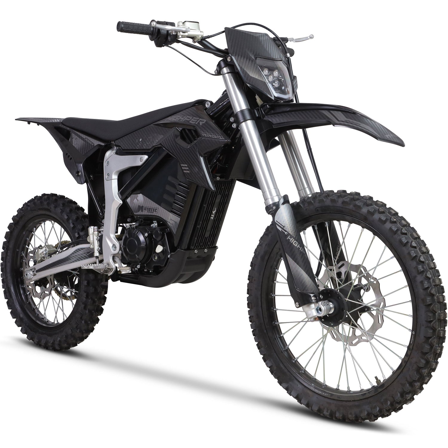 Color - Default - MotoTec Venom 72V 12000W Electric Dirt Bike - Up to 77 MPH