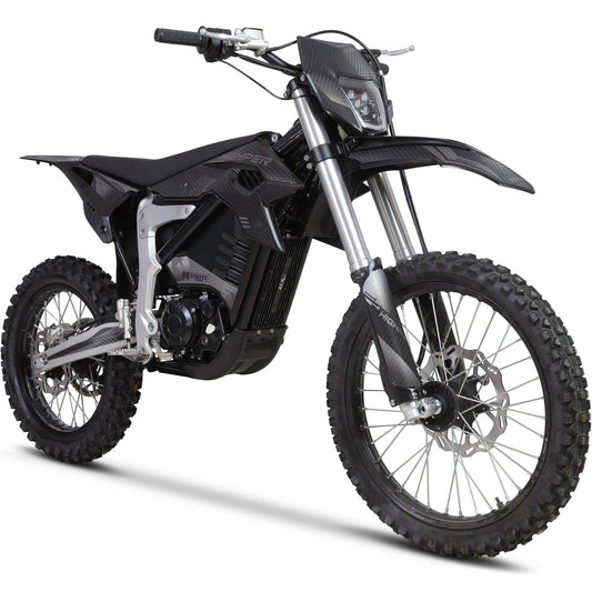 MotoTec Venom 72V 12000W Electric Dirt Bike - Up to 77 MPH
