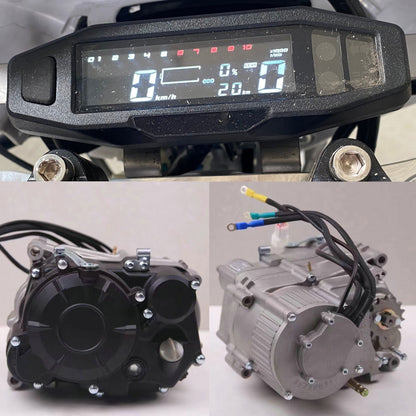 MotoTec Venom 72V 12000W Electric Dirt Bike - Up to 77 MPH