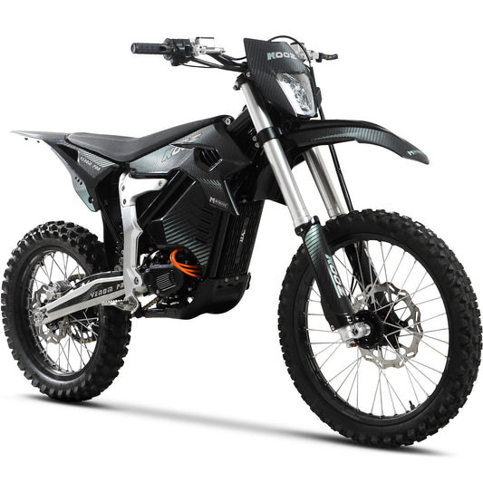 MotoTec Venom 72V 30000W Electric Dirt Bike - Black