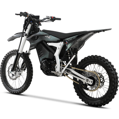 MotoTec Venom 72V 30000W Electric Dirt Bike - Black