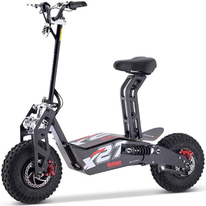 Color: Black - MotoTec Vulcan 48v 1600w Electric Scooter