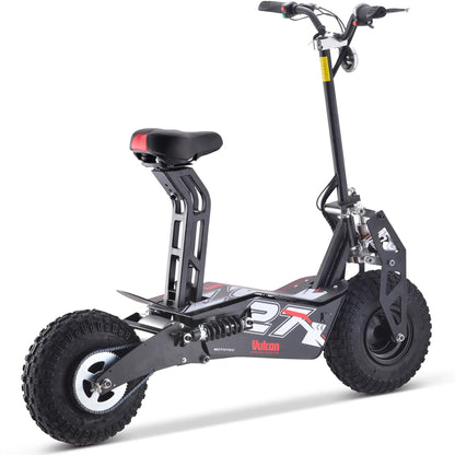 Color: Black - MotoTec Vulcan 48v 1600w Electric Scooter