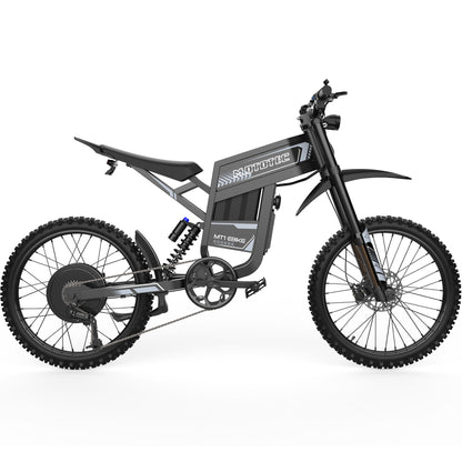 MotoTec MT1 Pro 6000W Electric Bike 60V Grey