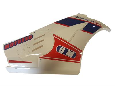 MotoTec Superbike - Right Fairing White