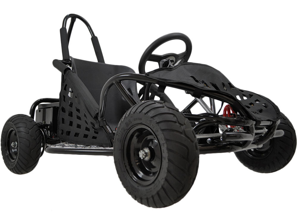 MotoTec Off Road Go Kart 48v 1000w Black