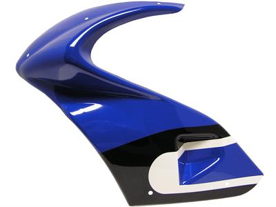 MotoTec Gas Pocket Bike - Left Body Blue