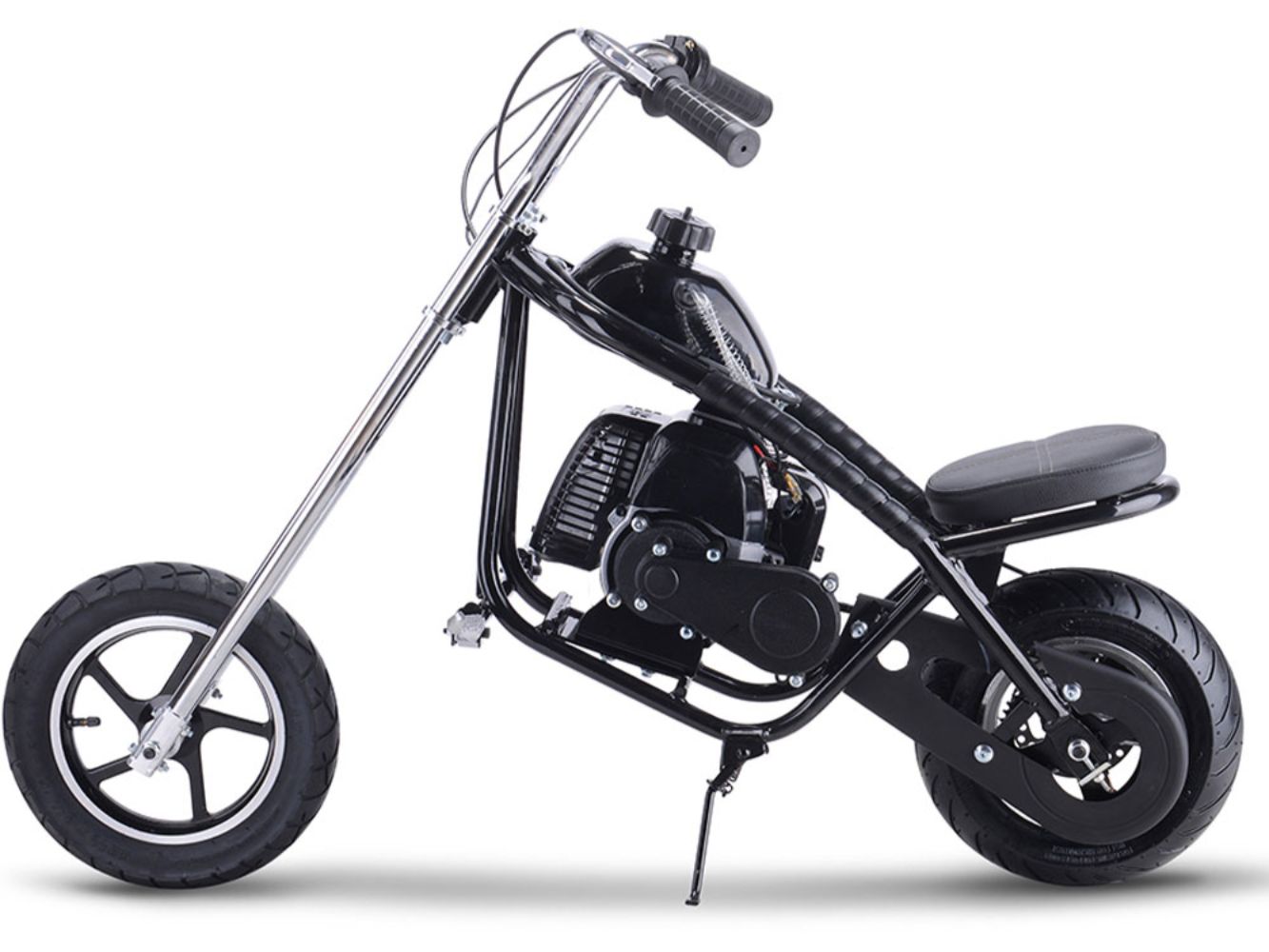 MotoTec 49cc Gas Mini Chopper Black