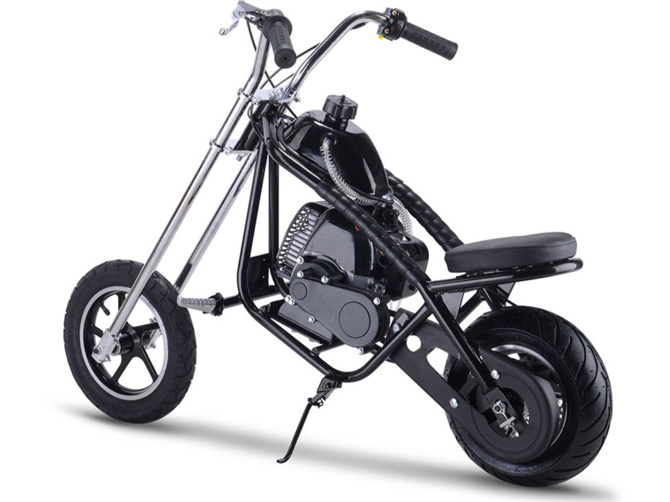 MotoTec 49cc Gas Mini Chopper Black