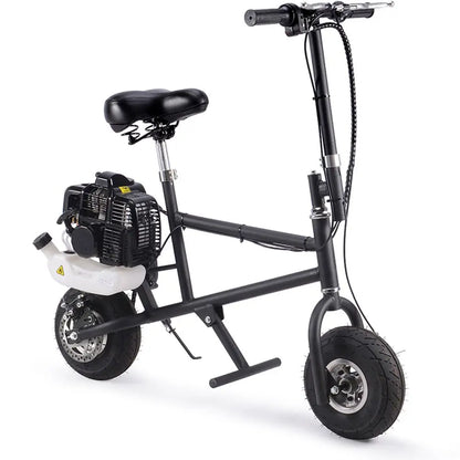 Color - Black - MotoTec 49cc 2-Stroke Gas Mini Bike