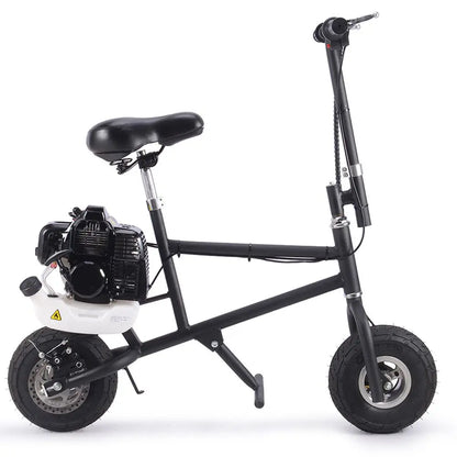 Color - Black - MotoTec 49cc 2-Stroke Gas Mini Bike