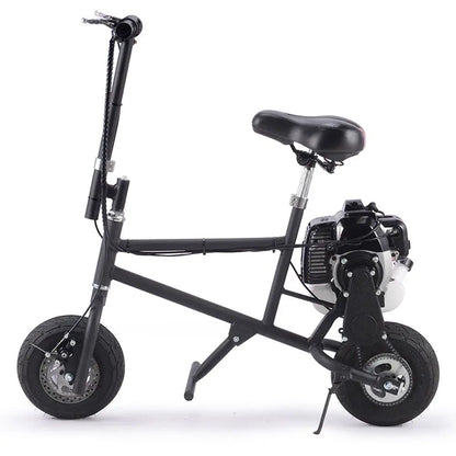 Color - Black - MotoTec 49cc 2-Stroke Gas Mini Bike