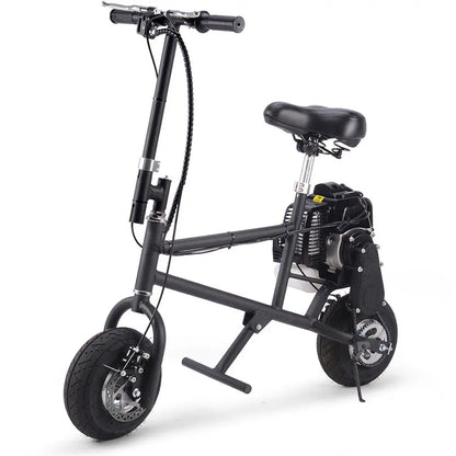 Color - Black - MotoTec 49cc 2-Stroke Gas Mini Bike