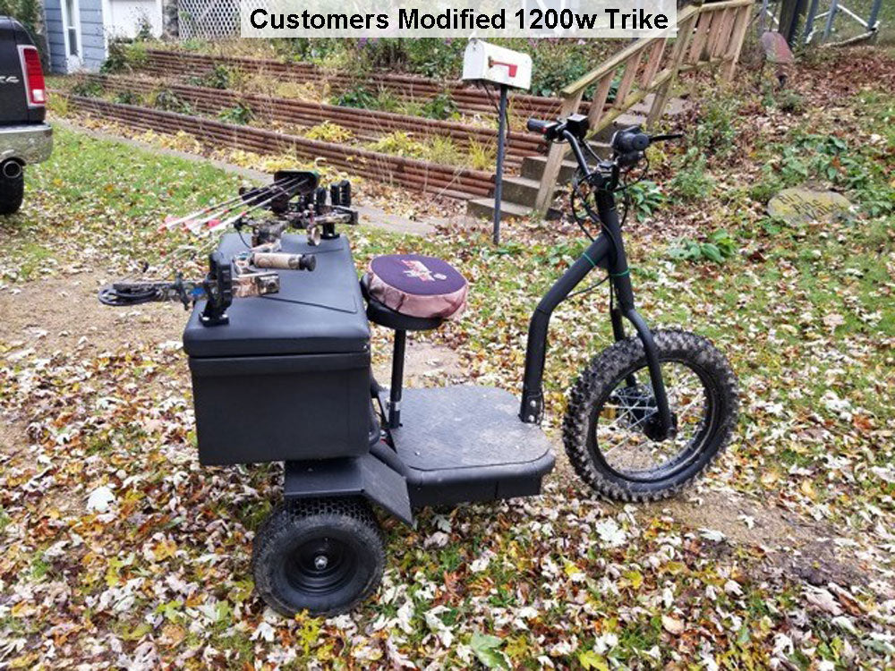 MotoTec Electric Trike 48v 1200w