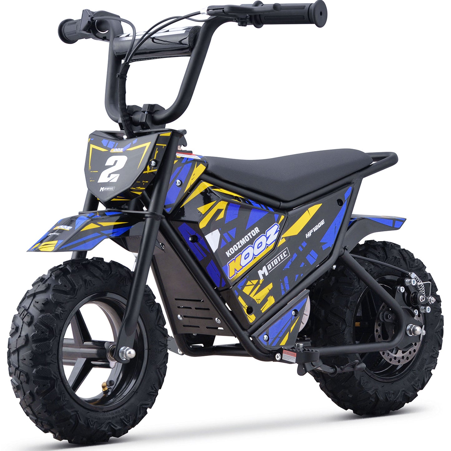 MotoTec 24v 250w (HP120E) Electric Powered Mini Bike Blue