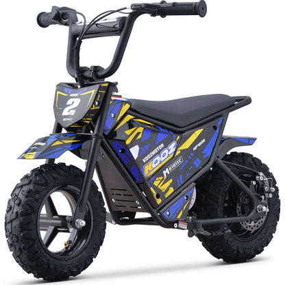 Color: Blue - MotoTec 24v 250w (HP120E) Electric Powered Mini Bike
