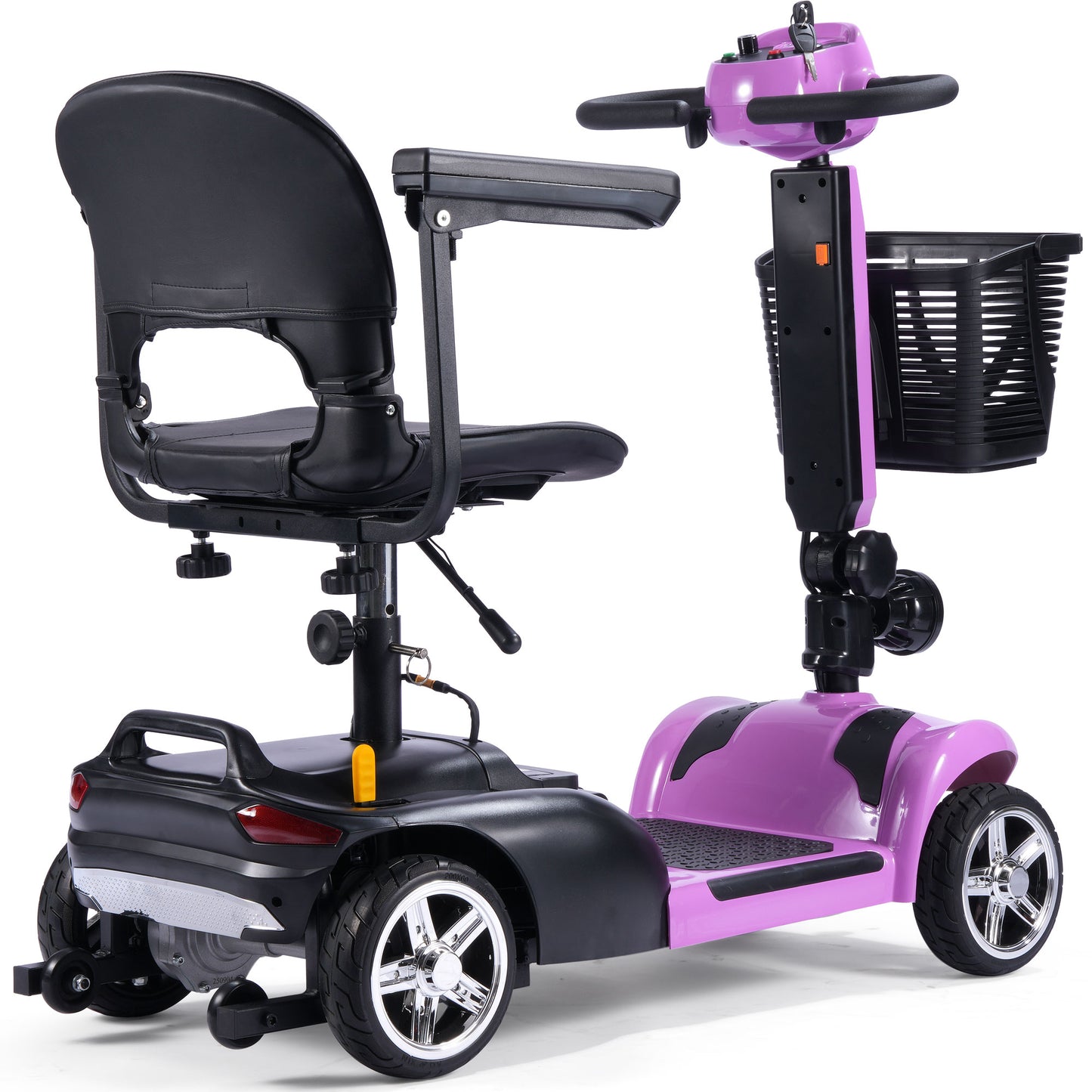 Color: Pink - MotoTec 24V 250W PLUS Folding Mobility Electric Scooter