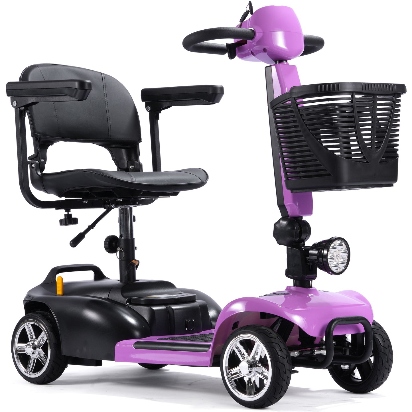 Color: Pink - MotoTec 24V 250W PLUS Folding Mobility Electric Scooter