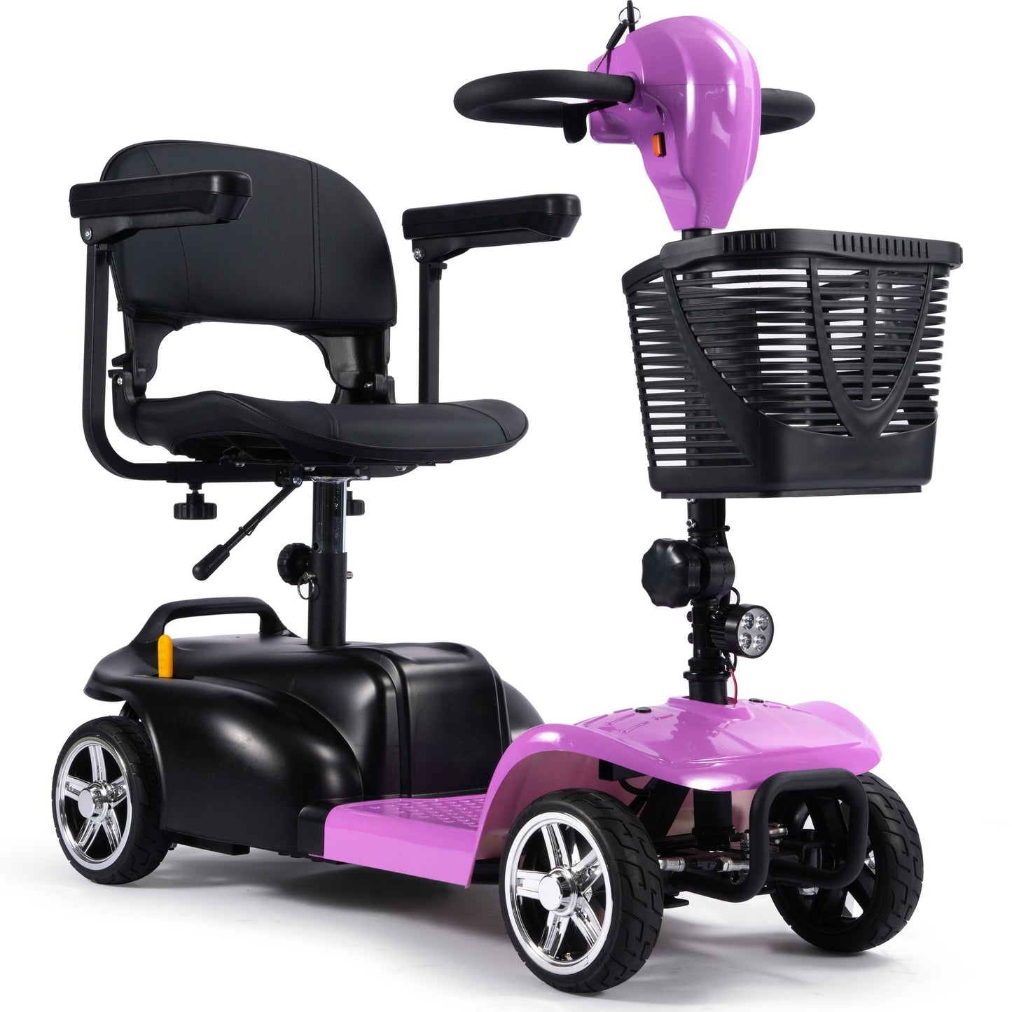 Color: Pink - MotoTec 24V 250W Folding Mobility Electric Scooter