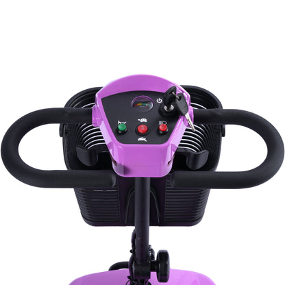 Color: Pink - MotoTec 24V 250W Folding Mobility Electric Scooter