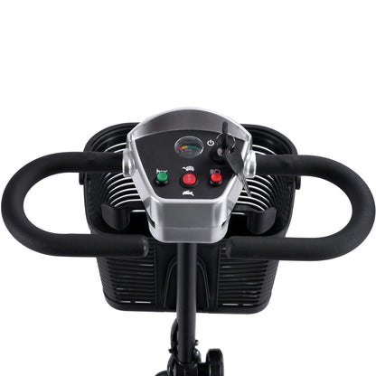 Color: Silver - MotoTec 24V 250W Folding Mobility Electric Scooter