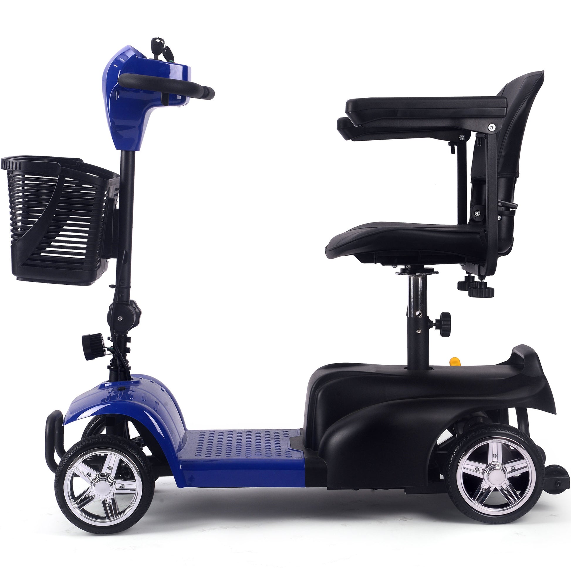 Color: Blue - MotoTec 24V 250W Folding Mobility Electric Scooter
