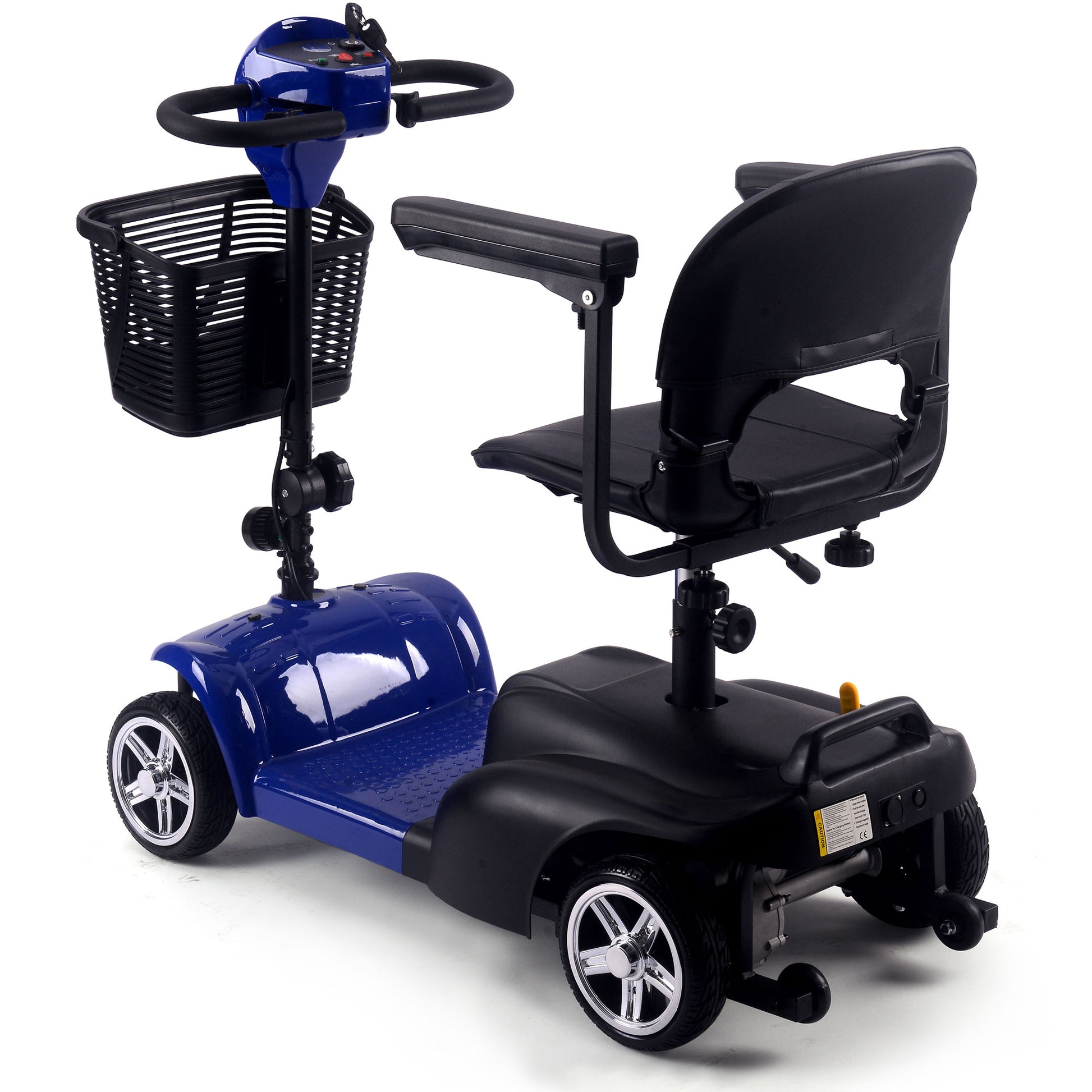 Color: Blue - MotoTec 24V 250W Folding Mobility Electric Scooter