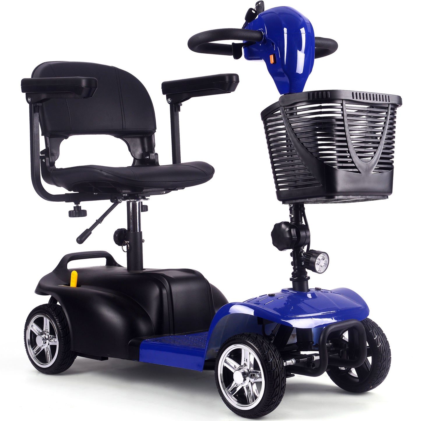 Color: Blue - MotoTec 24V 250W Folding Mobility Electric Scooter