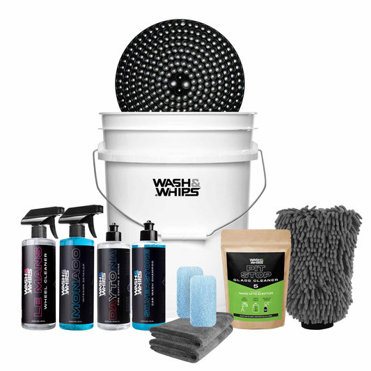 Color - Default - WASH&WHIPS New Car Total Care Kit - 10 pcs