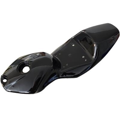 MotoTec Phantom Gas Pocket Bike - Seat Body Black