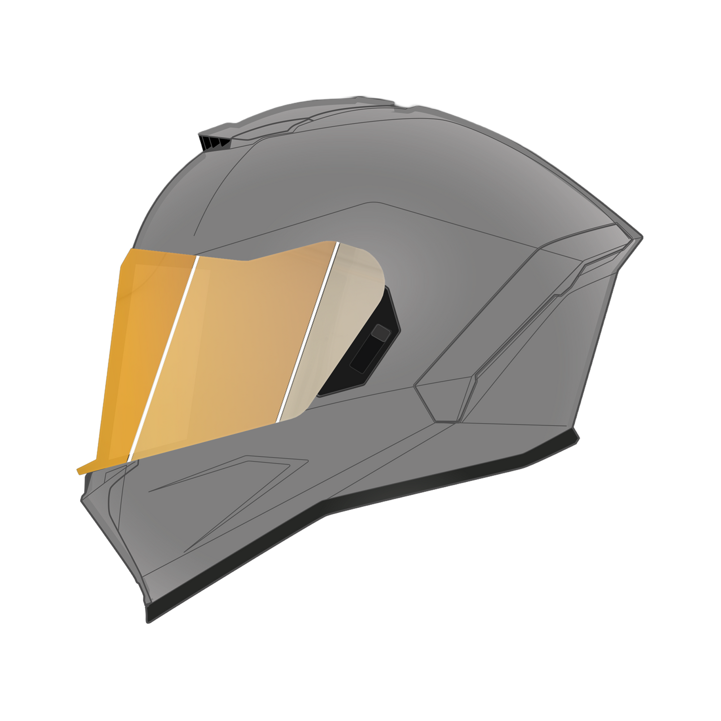 Viper Shield Outer- Photochromic Gold