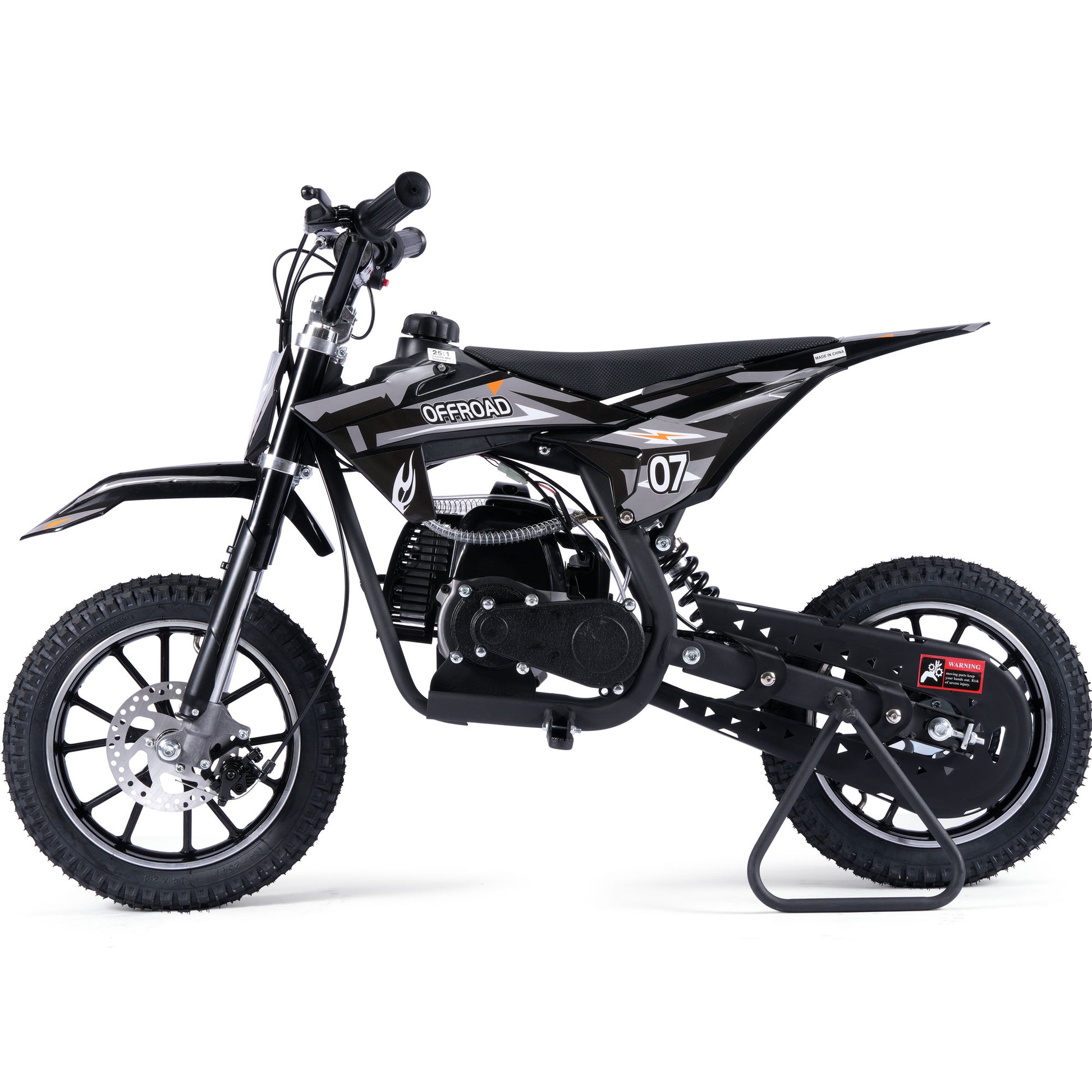Color: Black - MotoTec Pioneer 49cc