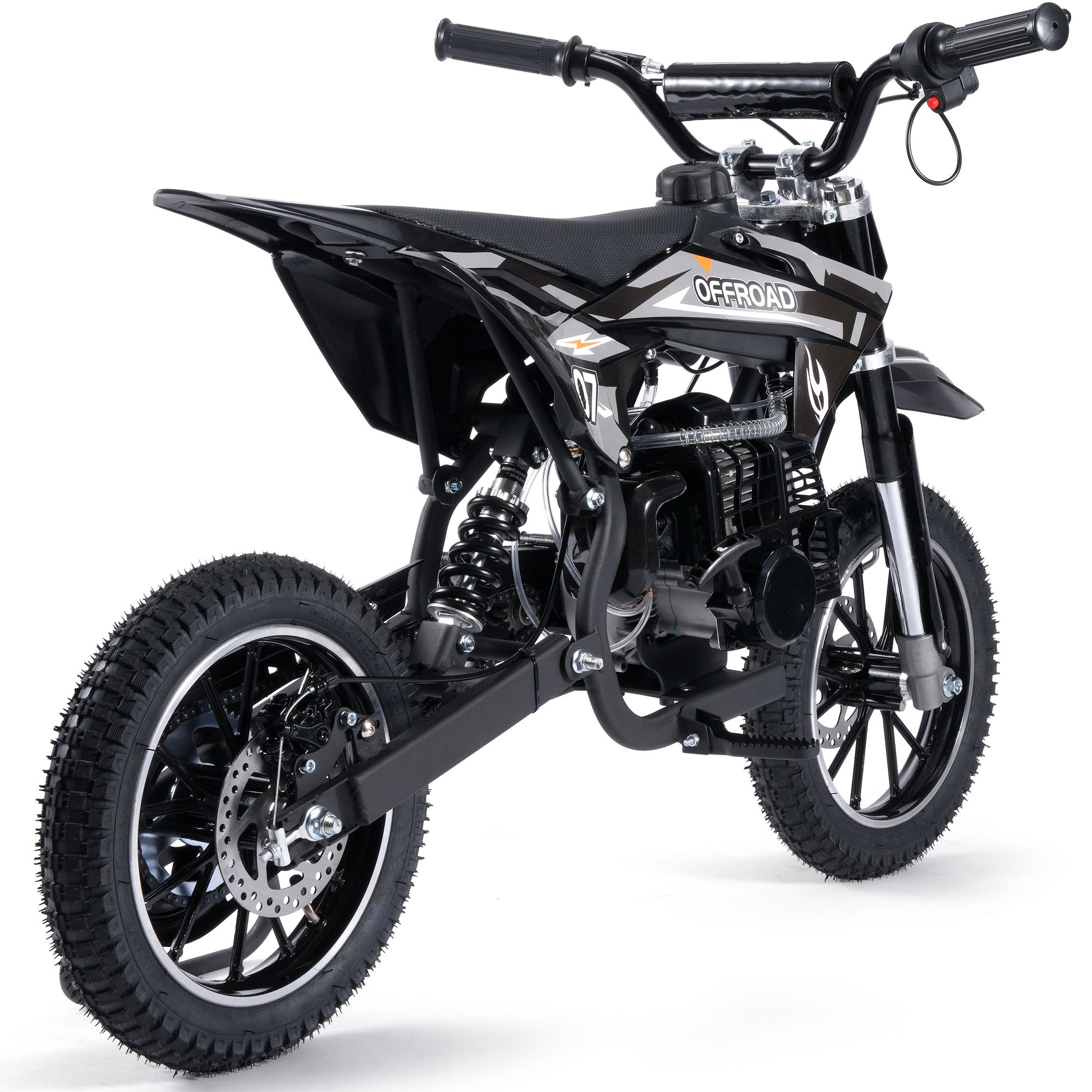 Color: Black - MotoTec Pioneer 49cc