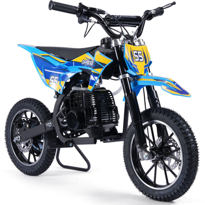 Color: Blue - MotoTec Pioneer 49cc