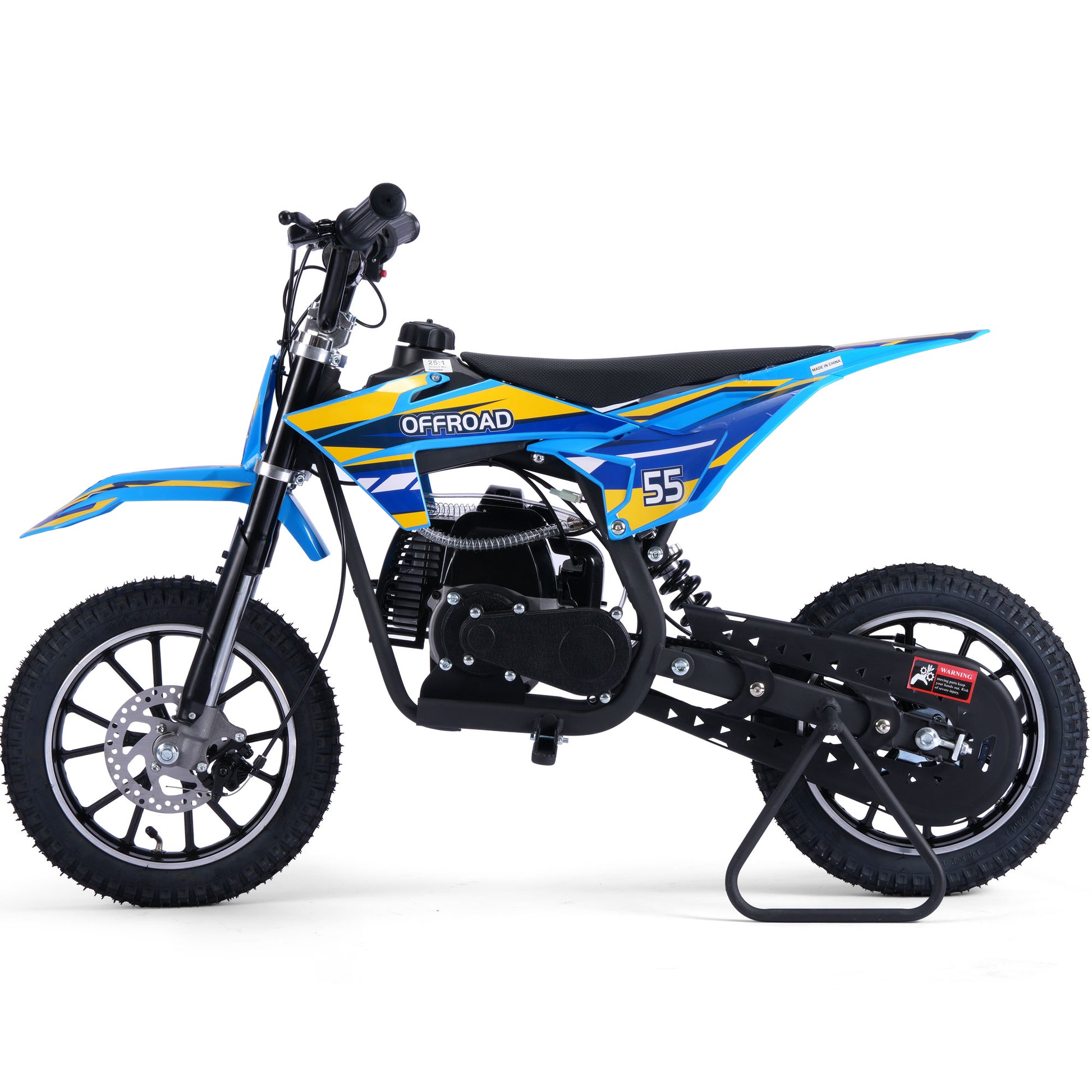 Color: Blue - MotoTec Pioneer 49cc