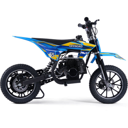 Color: Blue - MotoTec Pioneer 49cc