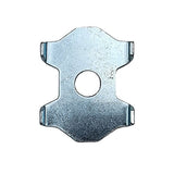 MotoTec Pro Dirt Bike 2000w Rear Axle Adjuster Plate