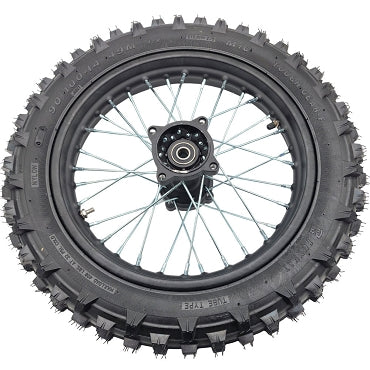 MotoTec 72v 5000w Pro Dirt Bike Rear Wheel 90/100-14