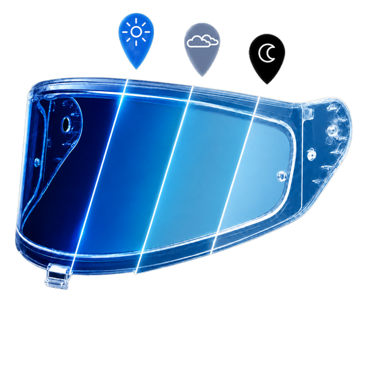 Rogue Shield Outer- Photochromic Blue