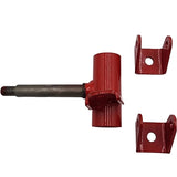 MotoTec Raider 48v UTV Right Axle Red